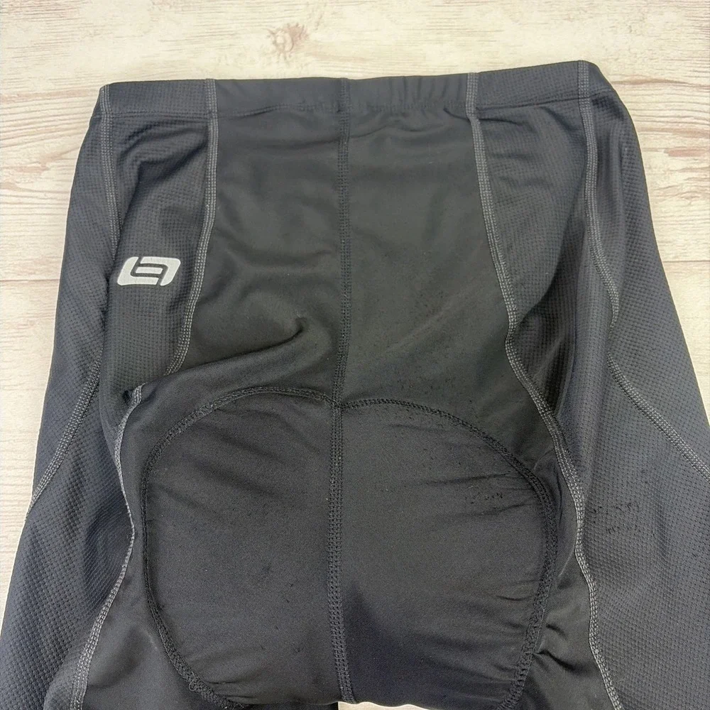 Bellwether Cycling Shorts Men's Large Black Nylon Spandex Blend Excellent